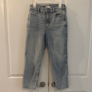 Abercrombie & Fitch Light Blue Ankle Jeans